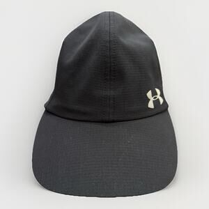 Under Armour Womens Black Reflective Running Jogging Adjustable Strapback Hat